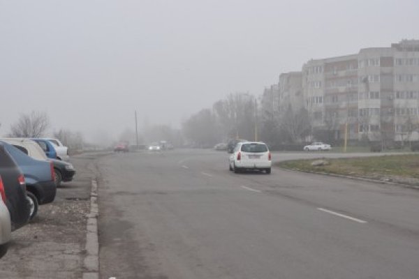 Mai multe judeţe şi autostrăzile A2 şi A3, afectate de ceaţă